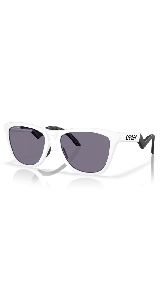 Frogskin Hybrid - Matte White | Prizm Grey